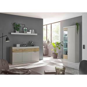 INOSIGN Wandmeubel SCARA trendy kleur met applicatie tineiken decor, met soft-closefunctie (3 stuks)