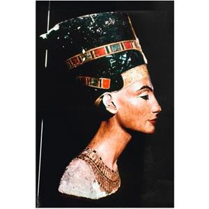 Artland Artprint Egyptische koningin Nofretete als artprint van aluminium, artprint op linnen, muursticker of poster in verschillende maten