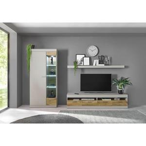 INOSIGN Wandmeubel SCARA trendy kleur met applicatie tineiken decor, met soft-closefunctie (3 stuks)