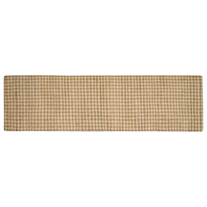 BELIANI Vloerkleed jute beige 80 x 300 cm ARAPTEPE