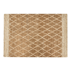 BELIANI Vloerkleed jute beige 160 x 230 cm ZORAVA