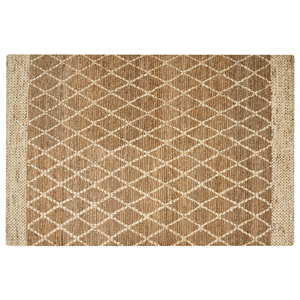 BELIANI Vloerkleed jute beige 200 x 300 cm ZORAVA