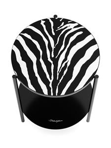 Dolce & Gabbana Amore salontafel met zebraprint - Zwart