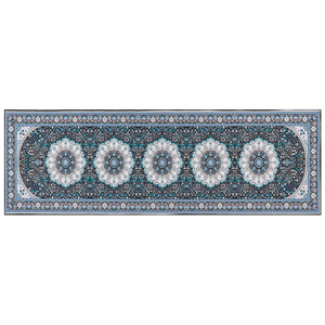 BELIANI Vloerkleed polyester blauw 80 x 240 cm GEDIZ