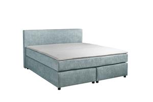 Adore Boxspring Parga - Pocketvering - Complete set Blauw 90 x 200 cm