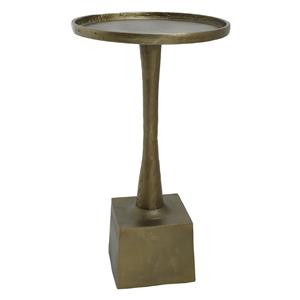 PTMD Collection Kilan Brass alu sidetable massive stand look round