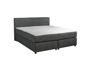 Adore Boxspring Parga - Pocketvering - Complete set Antraciet 180 x 200 cm