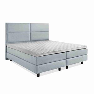 Adore Boxspring Rhodos - Pocketvering - Luxe Complete Set Blauw 160 x 200 cm