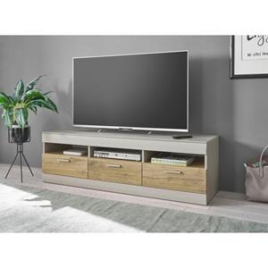 INOSIGN Tv-meubel SCARA met applicatie tineiken decor, breedte 150 cm, met soft-closefunctie