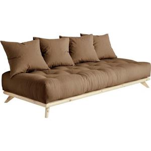 Karup Slaapbank Senza divan met houtstructuur