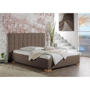 Maintal Gestoffeerd bed Cueno met en zonder matras in 2 uitvoeringen, stiksels met capitonnage