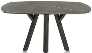 Minato eetkamertafel - ovaal - 150x105cm - onyx