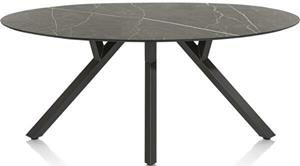 Minato eetkamertafel - ellips - 210x105cm - onyx