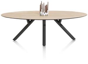 Minato eetkamertafel - ellips - 240x110cm - light natural oak