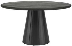 Eetkamertafel Arawood - rond - 140cm - zwart