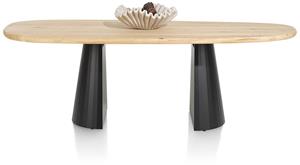 Arawood eetkamertafel - teardrop - 240x120cm - naturel