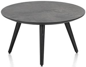 Maze salontafel rond 60 cm - hoogte 32 cm - antraciet