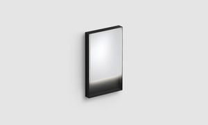Clou Look at Me spiegel met LED-verlichting 50x80cm zwart mat