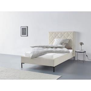 Guido Maria Kretschmer Home&Living Bekleed ledikant CHARLOTT Modern bekleed bed met of zonder lattenbodem