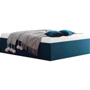 Westfalia Schlafkomfort Polsterbett "Amrum", in Samtvelours ohne Kopfteil, mit und ohne Bettkasten erhältlich