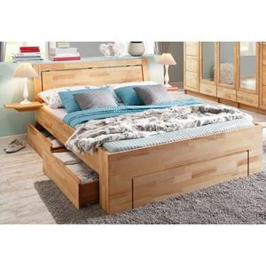 Home affaire Massief houten ledikant SABRINA Bed met bergruimte met hoge stabiliteit, inclusief laden