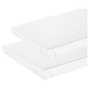 SCHULTE Regalwelt Kastelement Montagesysteem plank PowerMax 2 stuks wit, 1000x500 mm
