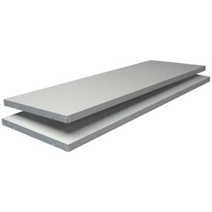 SCHULTE Regalwelt Kastelement Steek-plank 2 planken wit, 1200x400 mm