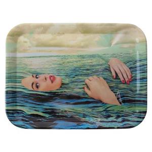 Seletti Toiletpaper dienblad Sea Girl