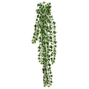 Bonnevie - Hängepflanzen Künstlich 12 Stk. 339 Blätter 90 cm Grün und Weiß vidaXL154672