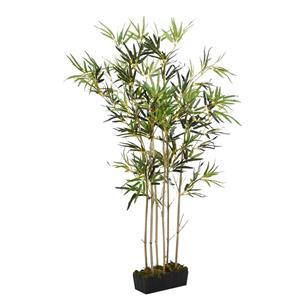 Bonnevie - Bambusbaum Künstlich 552 Blätter 120 cm Grün vidaXL22204
