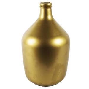 Countryfield vaas - mat goud - glas - XL fles - D23 x H38 cm