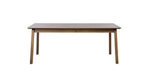 Giga Living Eettafel Bari Uitschuifbaar Smoked Eiken 95x190-290cm - 