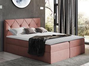 Mobistoxx Boxspring CRYSTALO 160x200 cm taupe