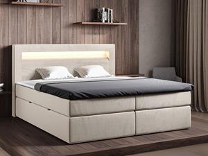 Mobistoxx Boxspring KILOUATO 160x200 cm beige