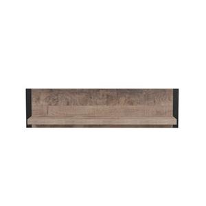 Home affaire Wandrek Edingburgh Tweekleurige hout-look, rek voor wandmontage, breedte ca. 110 cm (1 stuk)