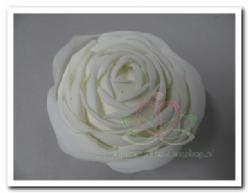 Decoflorall foam Rose Stonerose 16 cm. Wit /st foam Rose Stone