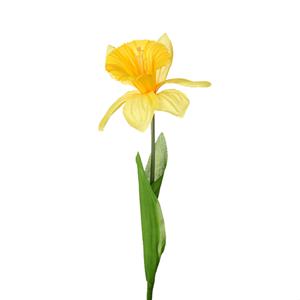 Decoflorall Narcis zijdebloem Geel / stuk Narcis zijdebloem Geel