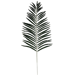 Decoflorall 116cm. GIANT PALMLeaf Palmblad Groen /st botanical style