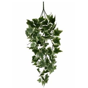 Decoflorall Hanger vuller Hedera bont bladeren 73cm Groene hangplanten