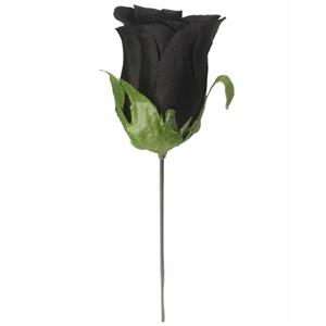 Decoflorall Actie Roos Black, Zwart voor Corsage en Boeket op dr ZIJDE DOOS 40 zwarte roos, zwarte rozen rozen