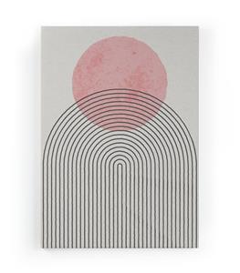 Wanddecoratie Geometric Pink |