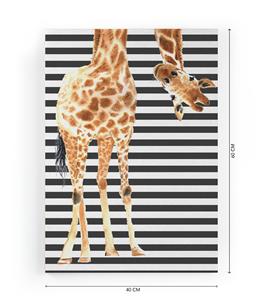 Wanddecoratie Giraffe |