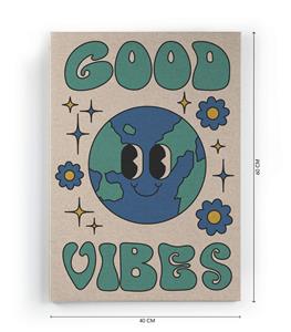 Wanddecoratie Good Vibes |