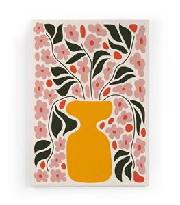 Wanddecoratie Abstract Flower Vase |