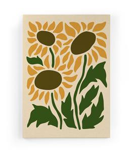 Wanddecoratie Sunflowers |