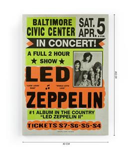 Wanddecoratie Led Zeppelin |