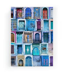 Wanddecoratie Blue Door |