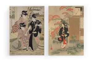 Set van 2 wanddecoraties Japanese Art |