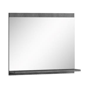 badplaats Spiegel Montreal 60 x 12 x 50 cm - Dunkle grau - Dunkle grau