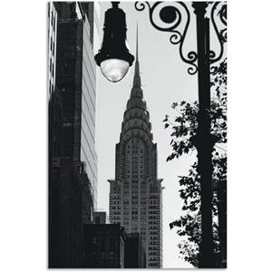 Artland Artprint New York Chrysler Building als artprint van aluminium, artprint op linnen, muursticker of poster in verschillende maten